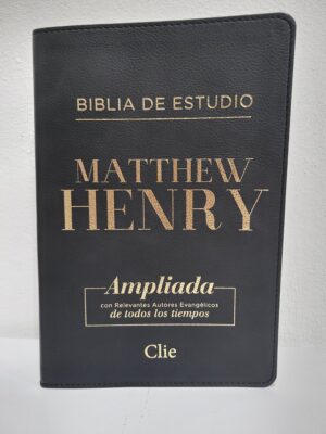 Biblia de Estudio Mattew Henry Ampliada